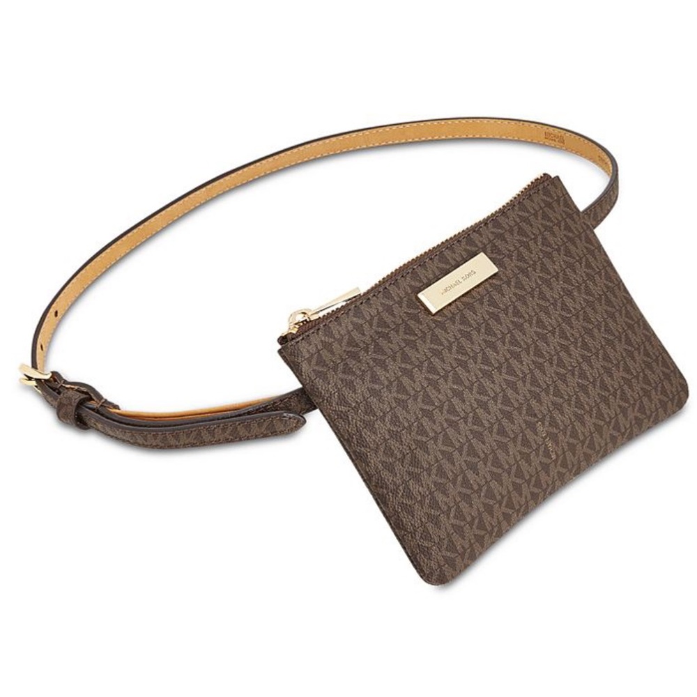Michael Kors Logo Fanny Pack in Brown